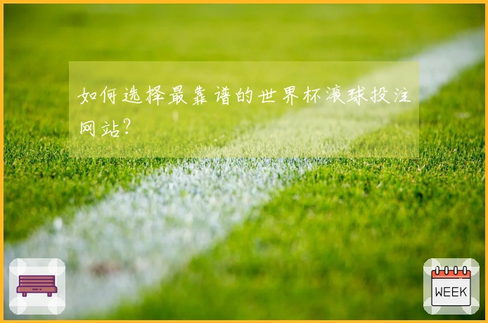 如何选择最靠谱的世界杯滚球投注网站？